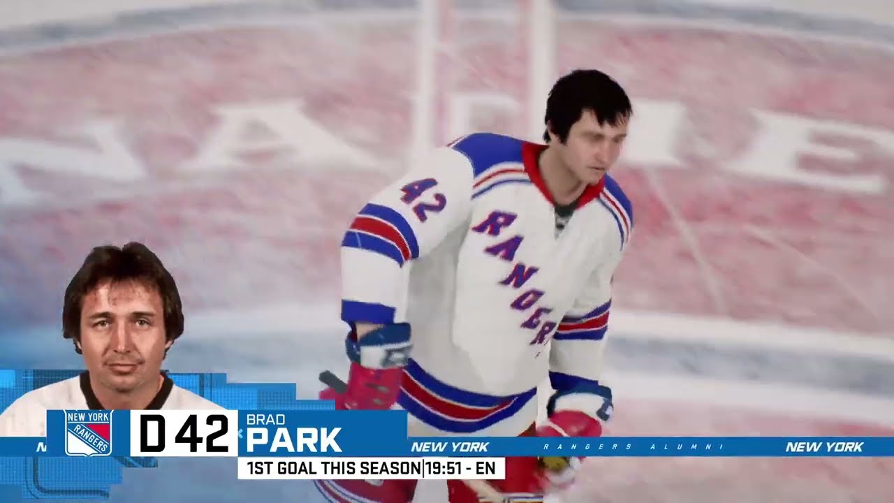New York Rangers Alumini Team Compete in NHL 26 season games 6 and 7