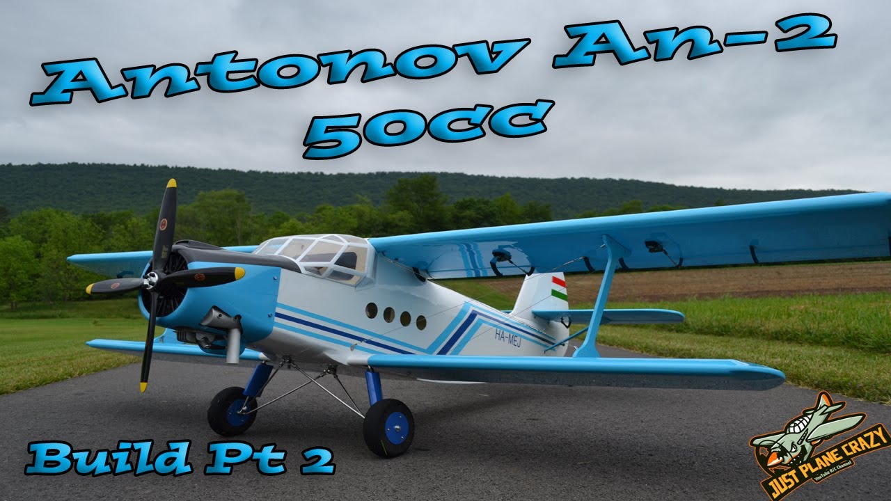 Maxford USA 50cc Антонов Ан-2, сборка, часть 2 от Gator-RC