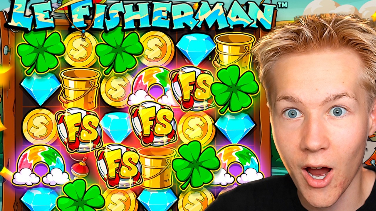 MAX WIN ON LE FISHERMAN FEATURE SPINS!?!