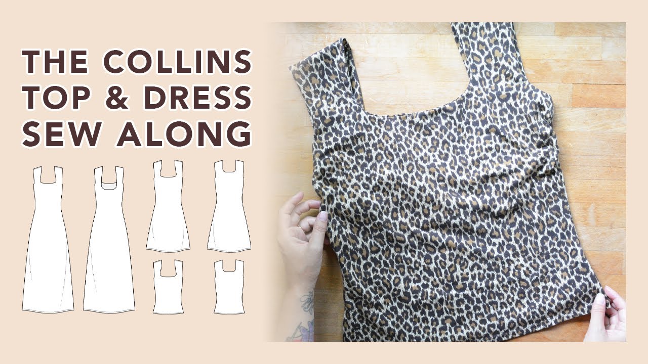 Collins Top and Dress Sew Along Tutorial | Friday Pattern Company