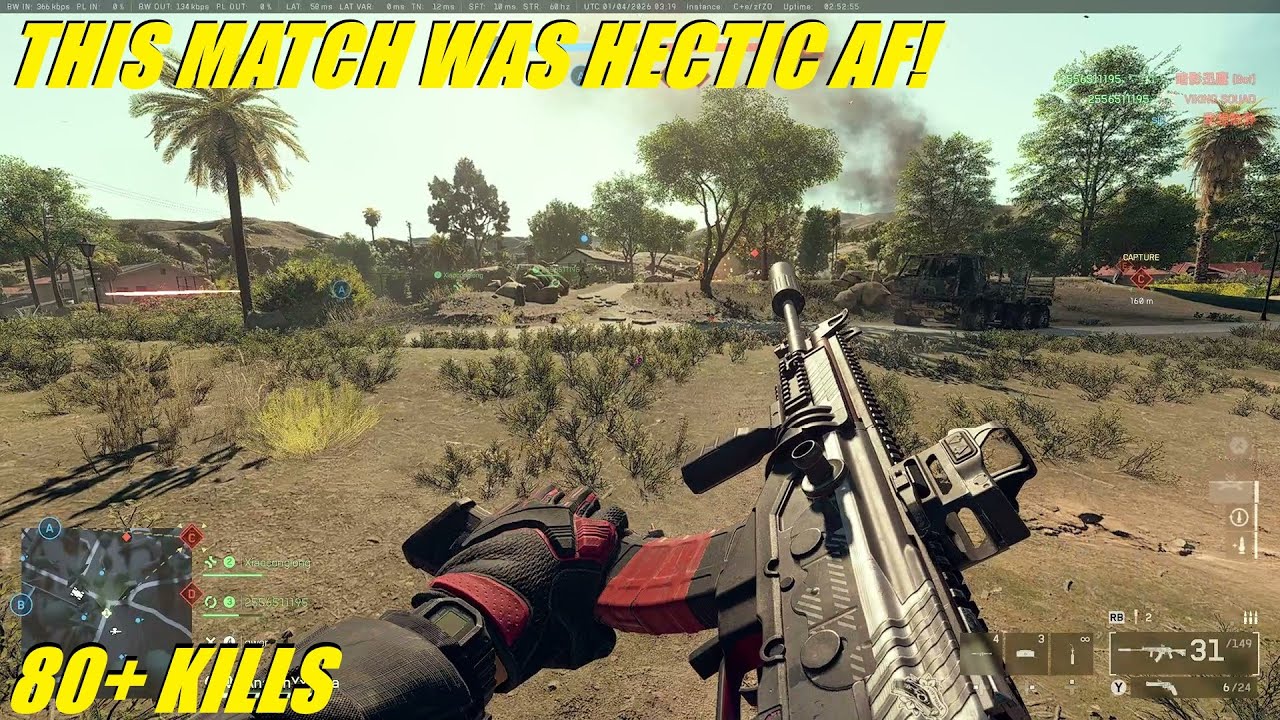 This match was f*cking CRAZY! (80+ kills) - Battlefield 6