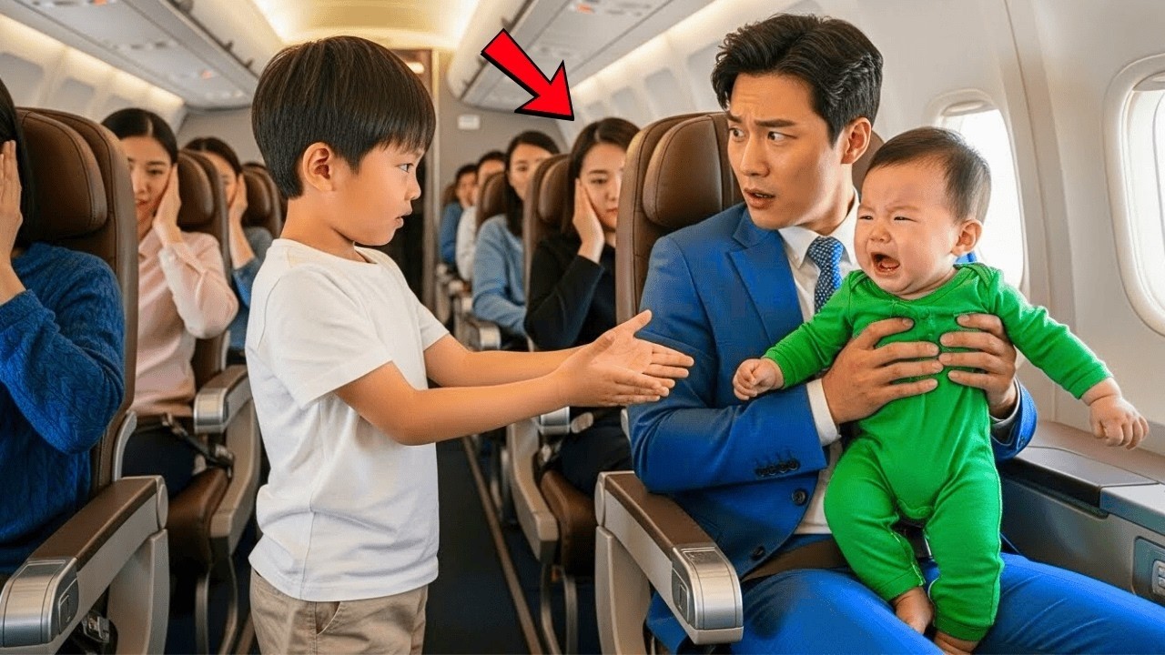 “저 울음 좀 그치게 할 수 없나요” 라고 승객들이 말했다  재벌의 아기는 계속 울었다  그러다 가난한 소년이 믿을 수 없는 일을 했다