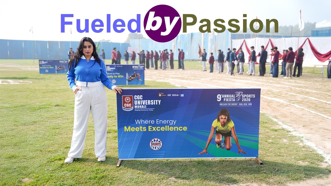 9th Annual Sports Fiesta 2026 | CGC University, Mohali