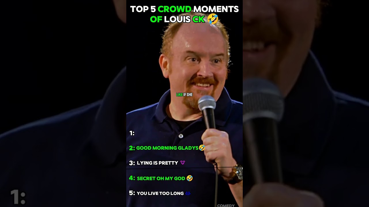 Top 5 Crowdwork Moments Of Louis CK 🤣