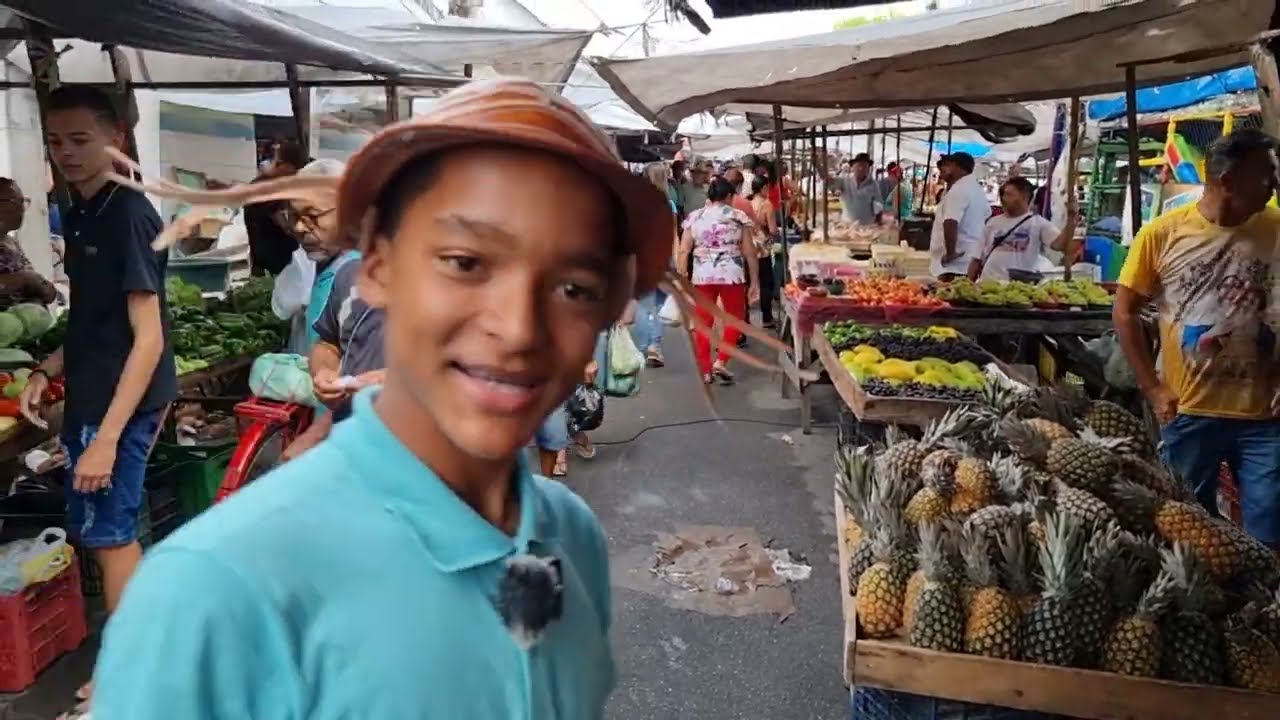 SAMUEL DEIXA O PAI PREOCUPADO NO MEIO DA FEIRA LIVRE DE CUPIRA PERNAMBUCO