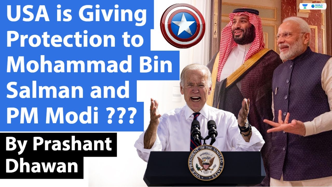 USA is Giving Protection to PM Modi and Mohammad Bin Salman ??? Why did the US say this?
