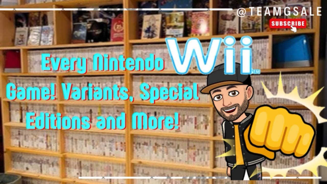 Every Nintendo Wii Game! How Many Games in a Complete Set!