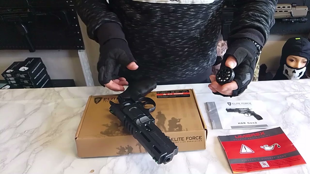 Pistola Revolver Elite Force Umarex H8R 6mm CO2 – Pistola Softair / Airsoft Super Magnum