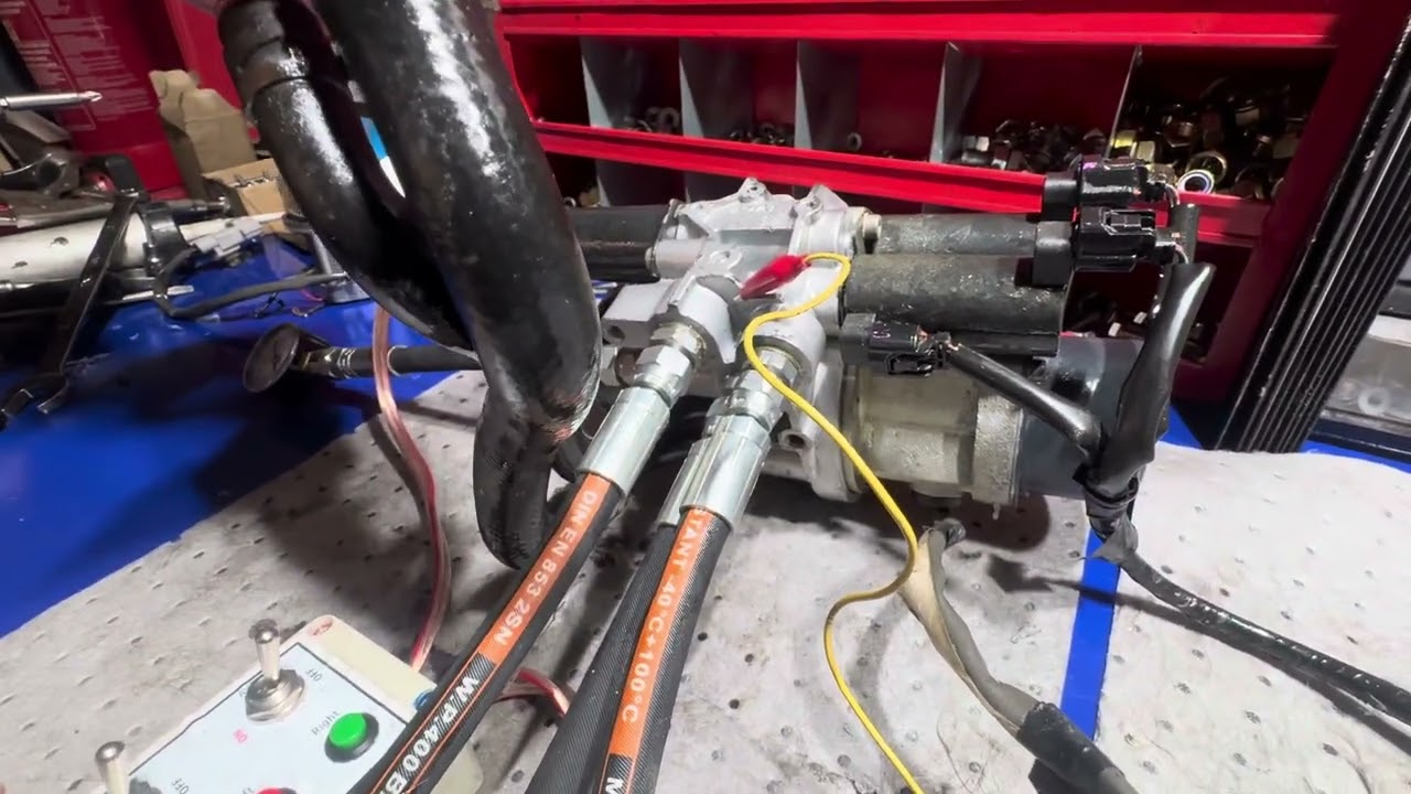 Evo X ayc pump overhaul testing