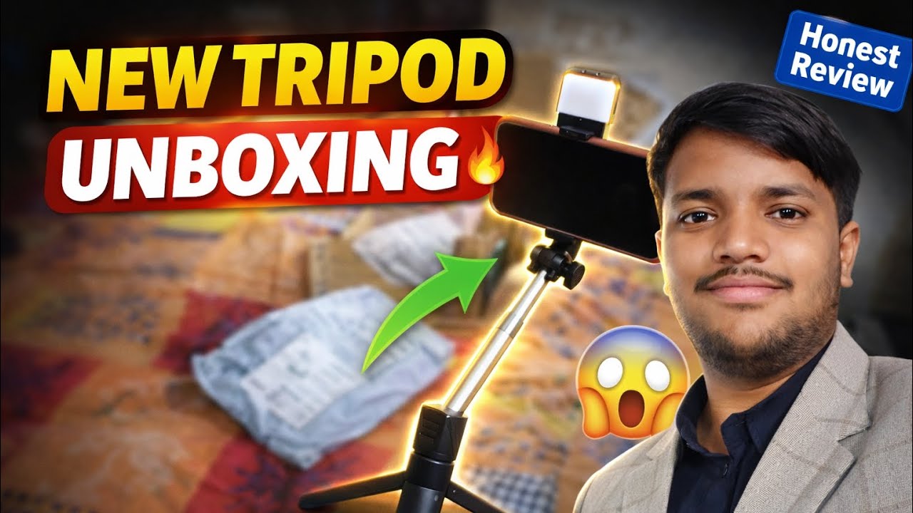 Unboxing My New Tripod – Budget Beast! 🔥 #viral #vlogger 