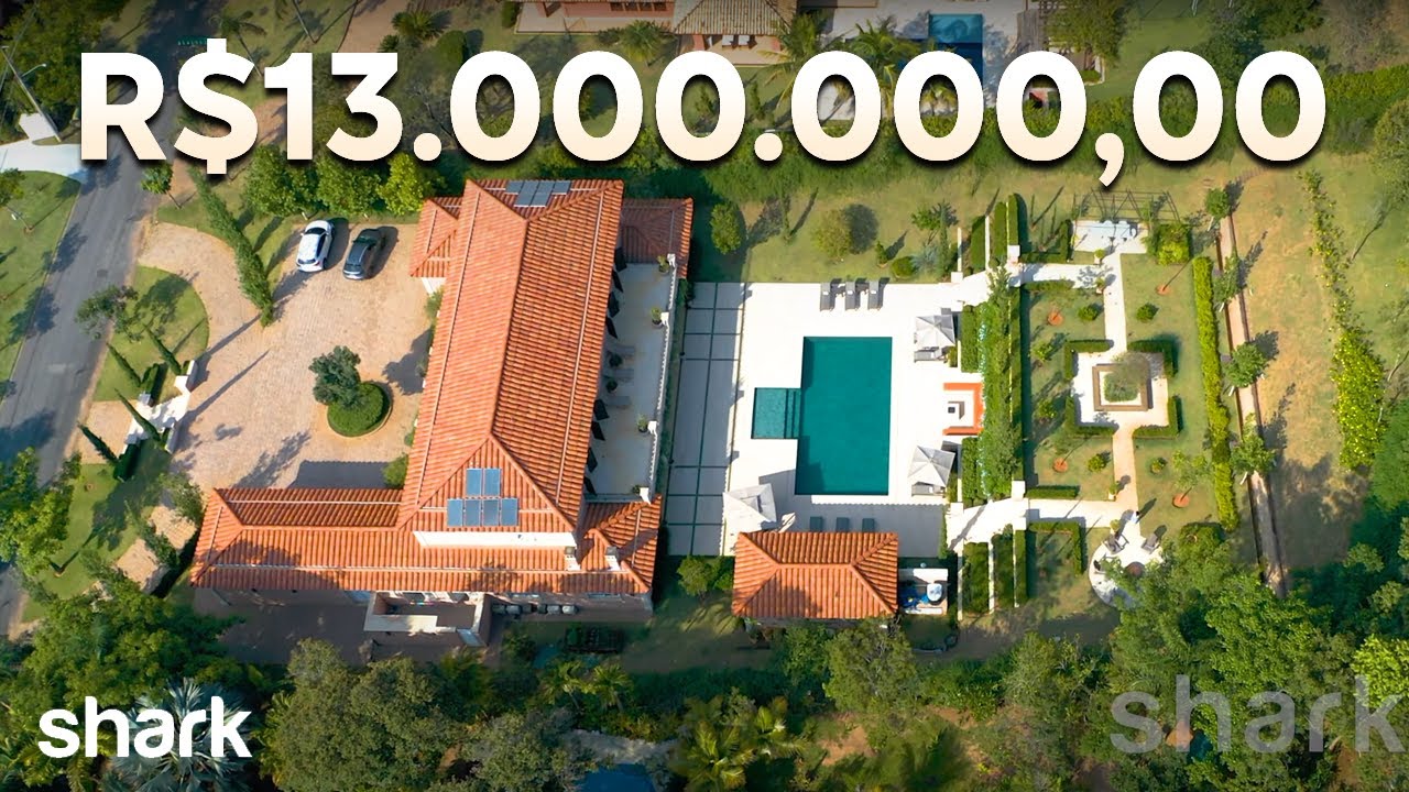 MANSÃO DE 13 MILHÕES TOSCANA DE CAIR O QUEIXO EM ITU - SP - BRUNO SHARK