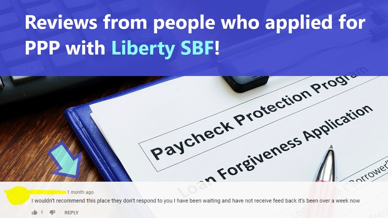 Liberty SBF PPP loan - is it a good idea to apply with this lender? Reviews from people who applied!