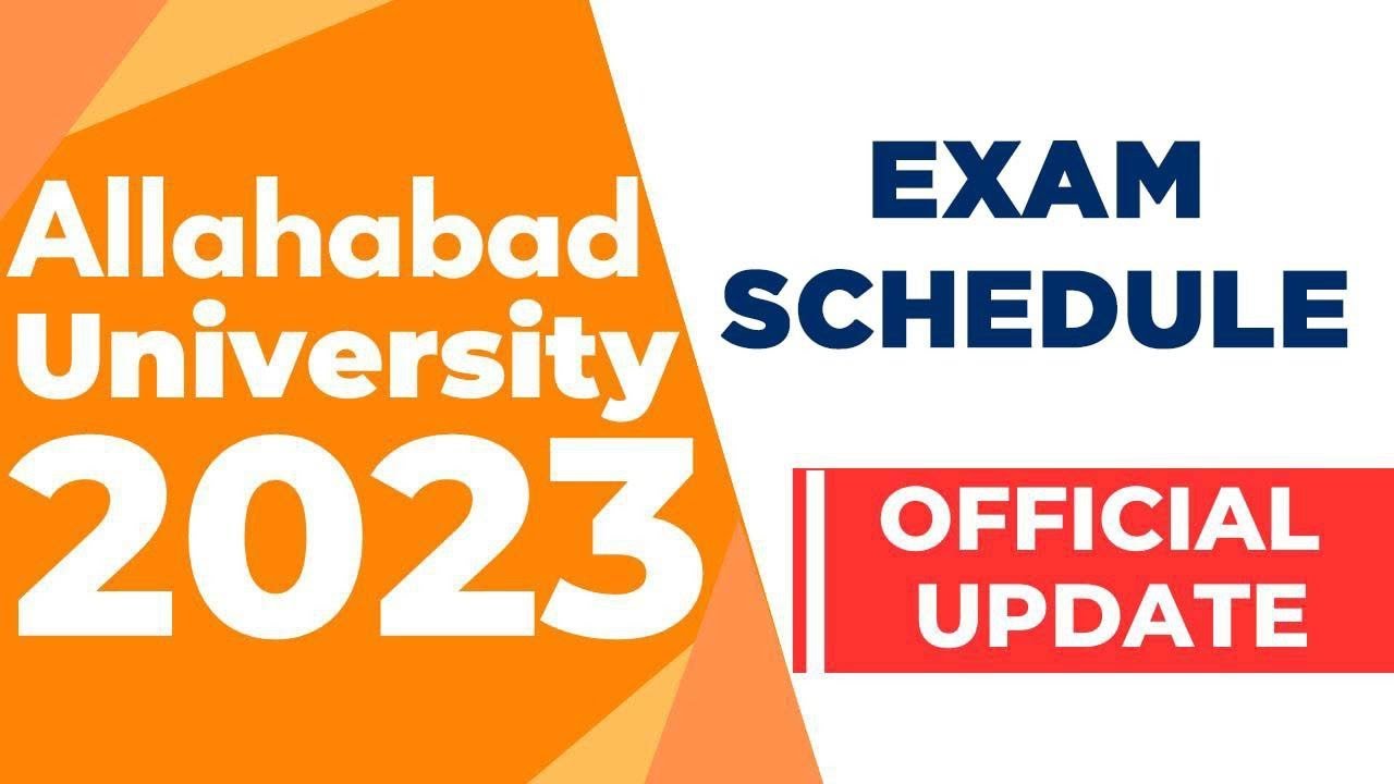 ALLAHABAD UNIVERSITY PG ENTRANCE EXAM SHEDULE 2023 | ALL COURSES EXAM DATE | OFFICIAL UPDATE