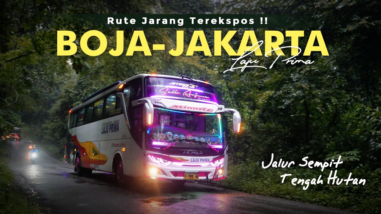 BLUSUKAN TENGAH HUTAN! - RUTE JARANG TEREKSPOS | Trip Laju Prima AC 58 