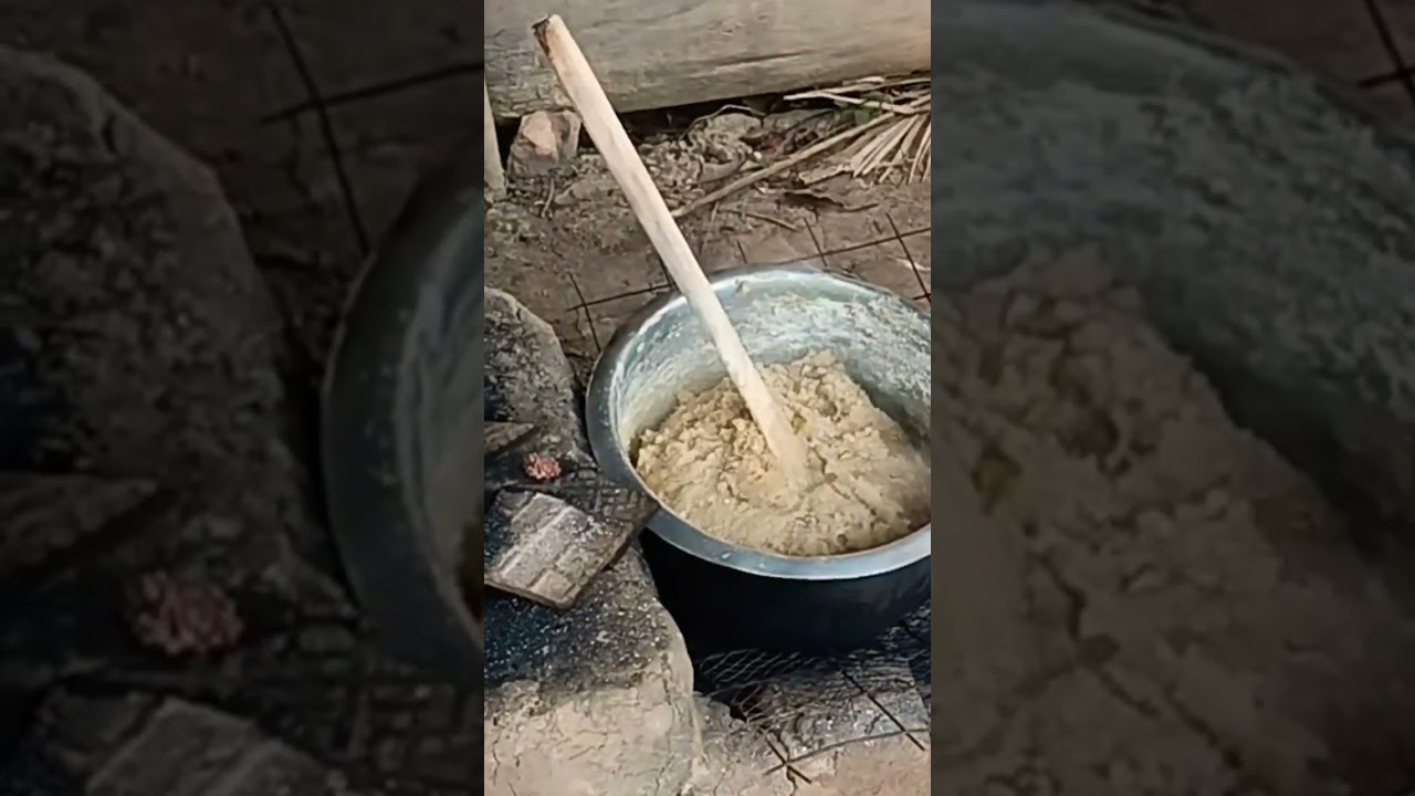 How We Spun Life—With ,Millet Bread,Ugali & Ugandan Fufu Hands |Village Cooking channel