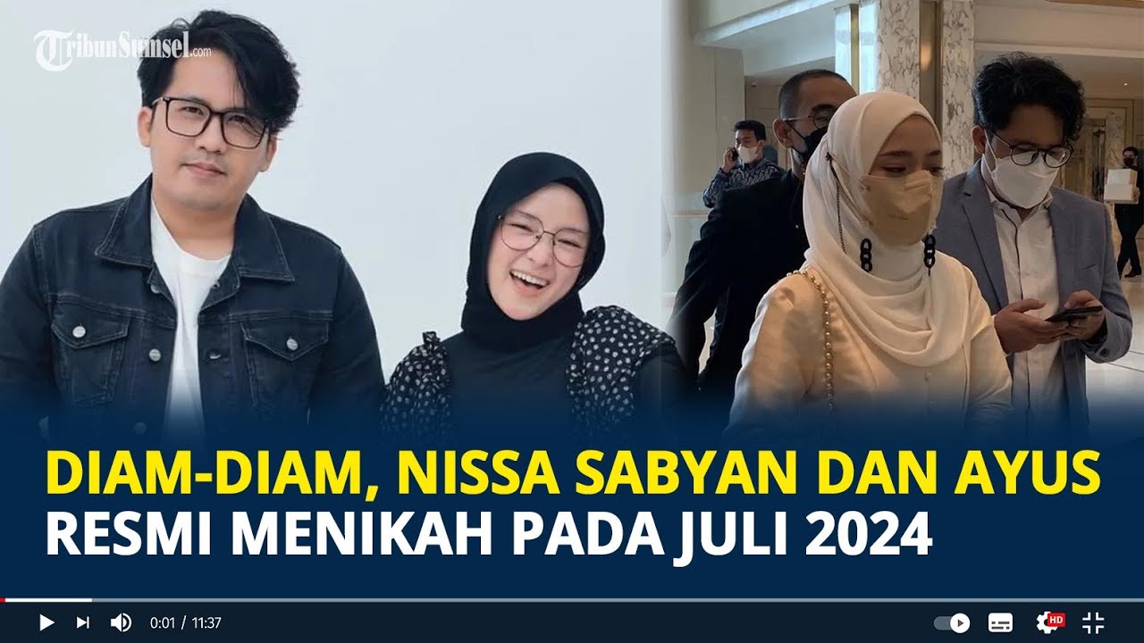Diam-diam, Nissa Sabyan dan Ayus Ternyata Sudah Menikah, Gelar Akad di Malam Jumat