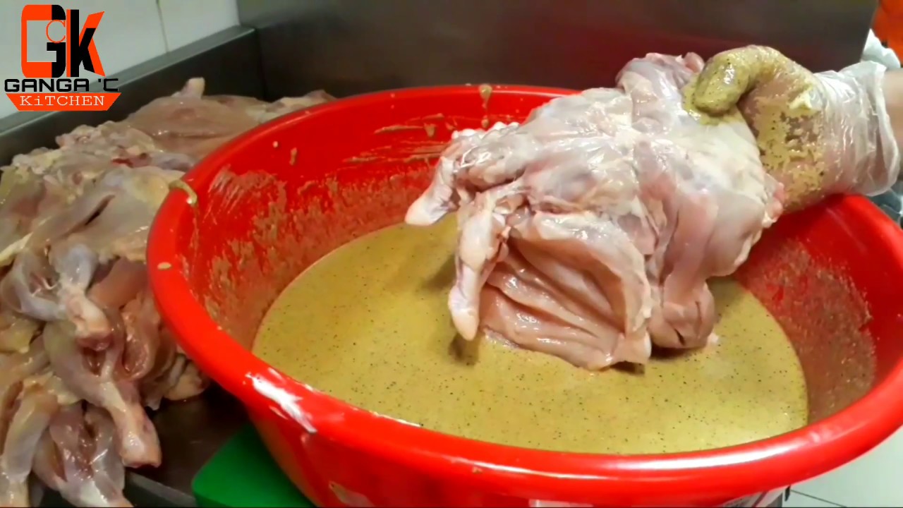 Pepper Chicken Charcoal recipe | How to make Pepper Chicken Charcoal | By Ganga'c kitchen 🔥