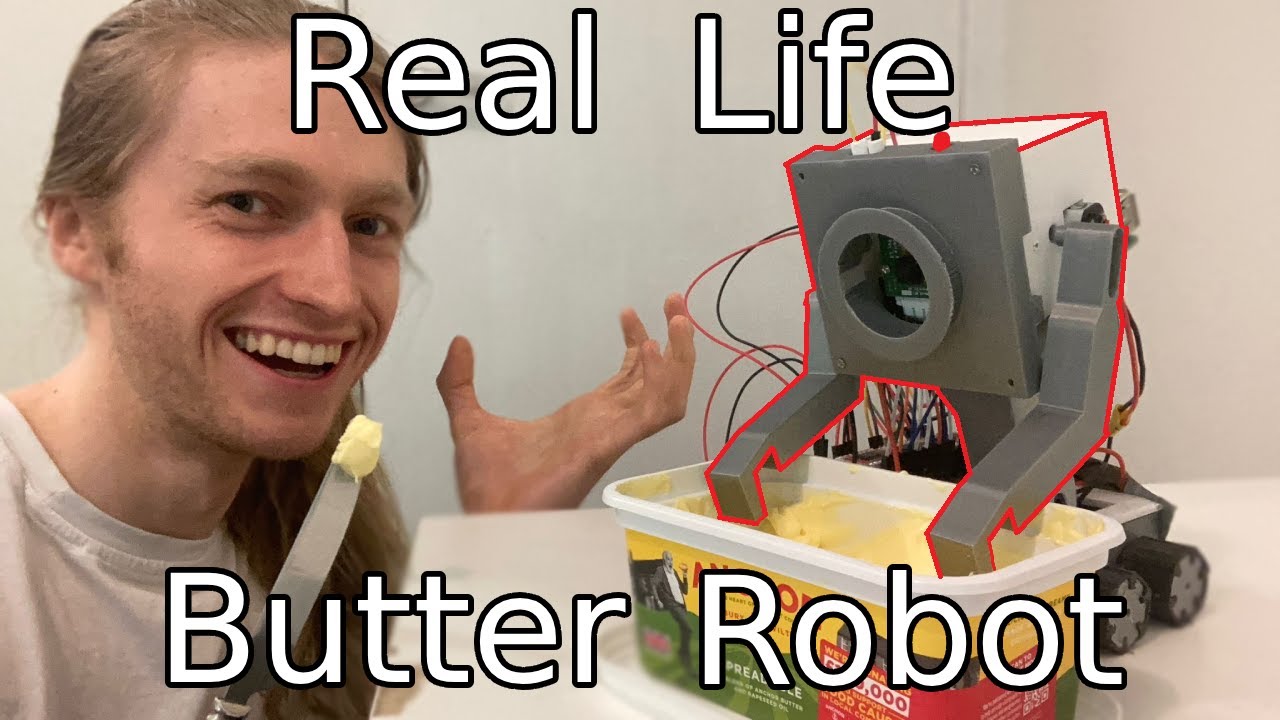 I built the butter passing robot from Rick and Morty!