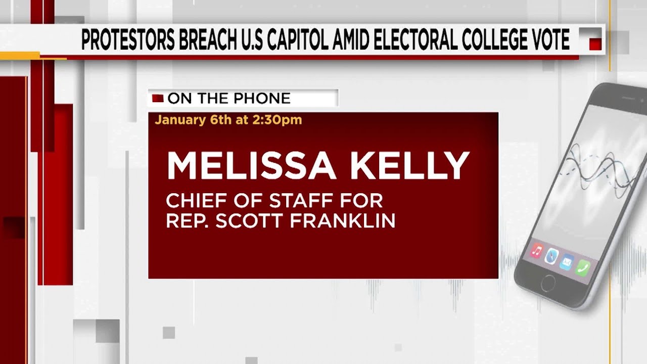 Chief of staff for Rep. Scott Franklin reacts to D.C. unrest