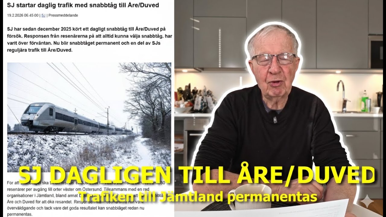 SJ DAGLIGEN TILL ÅRE-DUVED