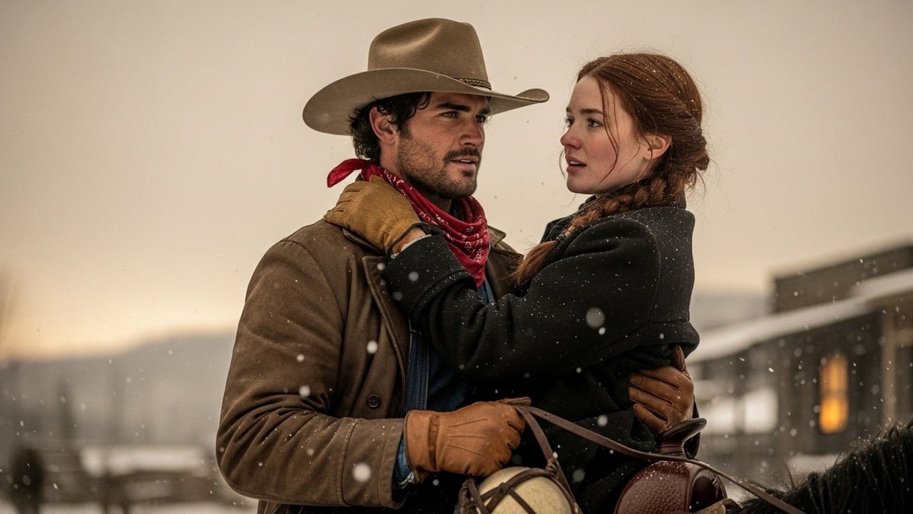 Snow Fell As She Gave Up, A Cowboy Lifted Her And Hope Together