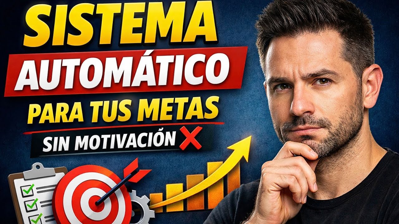 Cómo Crear un Sistema Automático para Lograr tus Metas (Sin Motivación ni Fuerza de Voluntad)