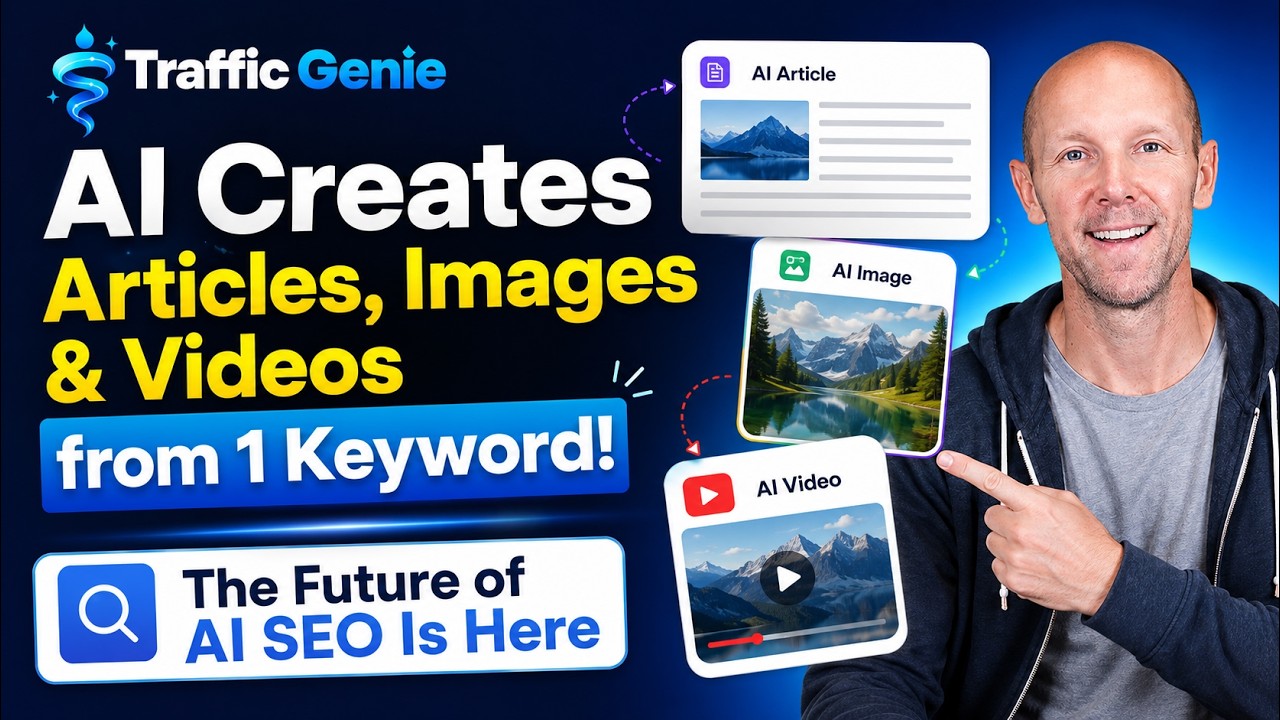 This AI Solves the Biggest Problem in Content Marketing | Traffic Genie Review + Live Demo