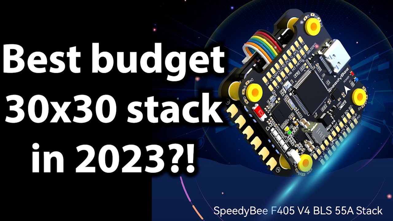 SpeedyBee F405 V4 - Has everything you want in an FPV stack!
