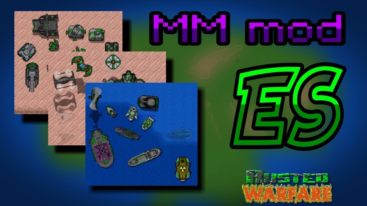 ¡MORE MACHINES MOD (Addon) para RUSTED WARFARE RTS [TRAILER #1] 💥