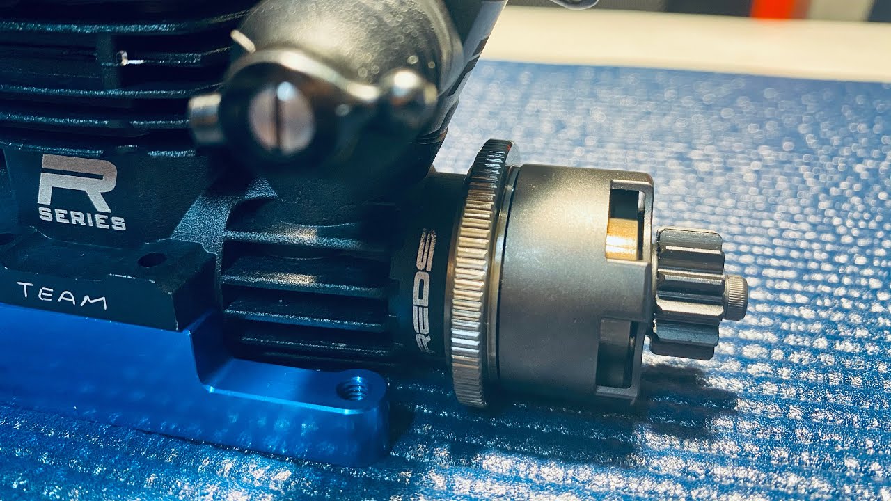 How to install the Associated 4 shoe clutch system on nitro engine