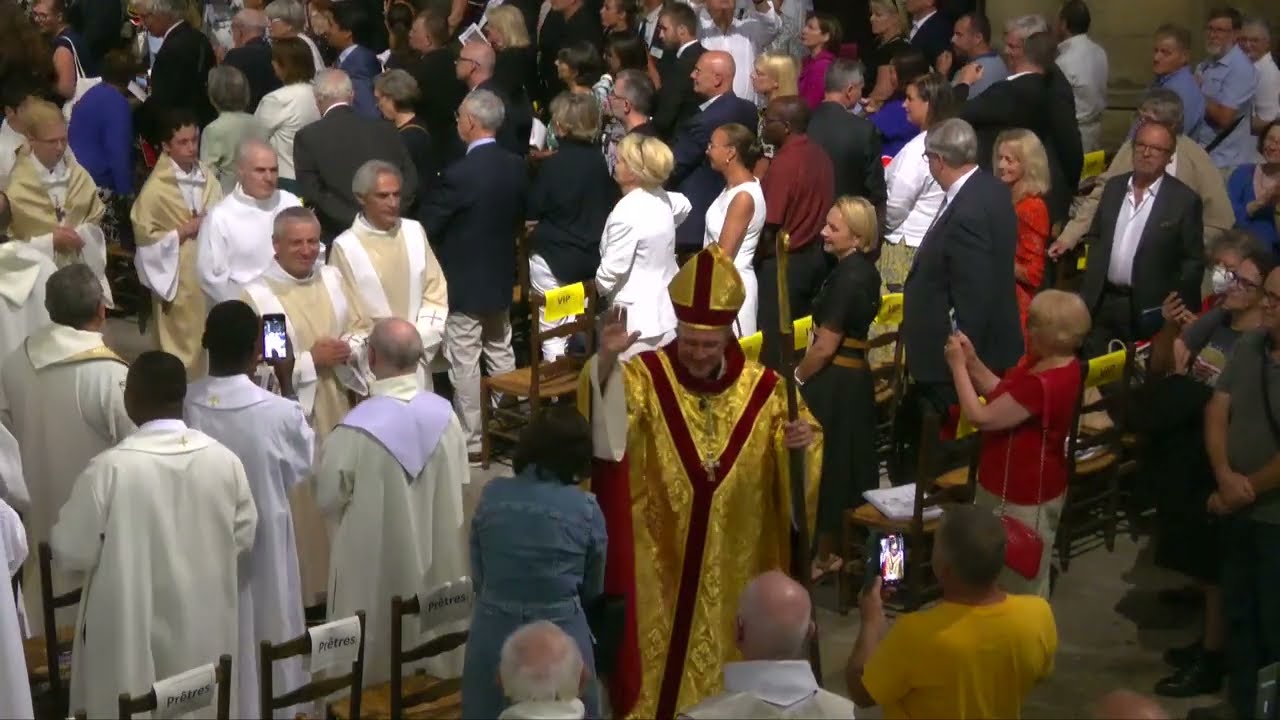 Les grands moments de l'installation de Monseigneur Ballot