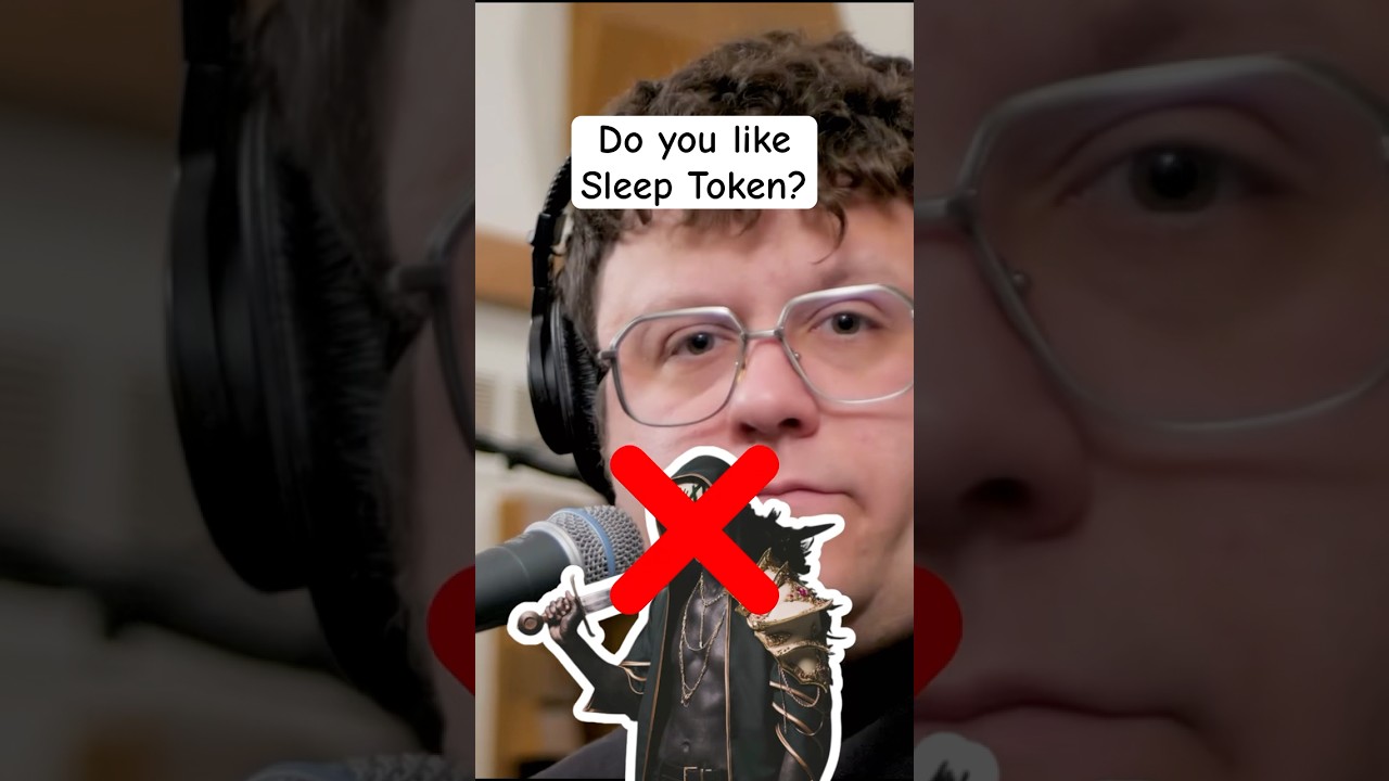 Sleep Token Sucks?! #sleeptoken #popmusic #rockmusic #shapesandcolors #interview #podcastclips
