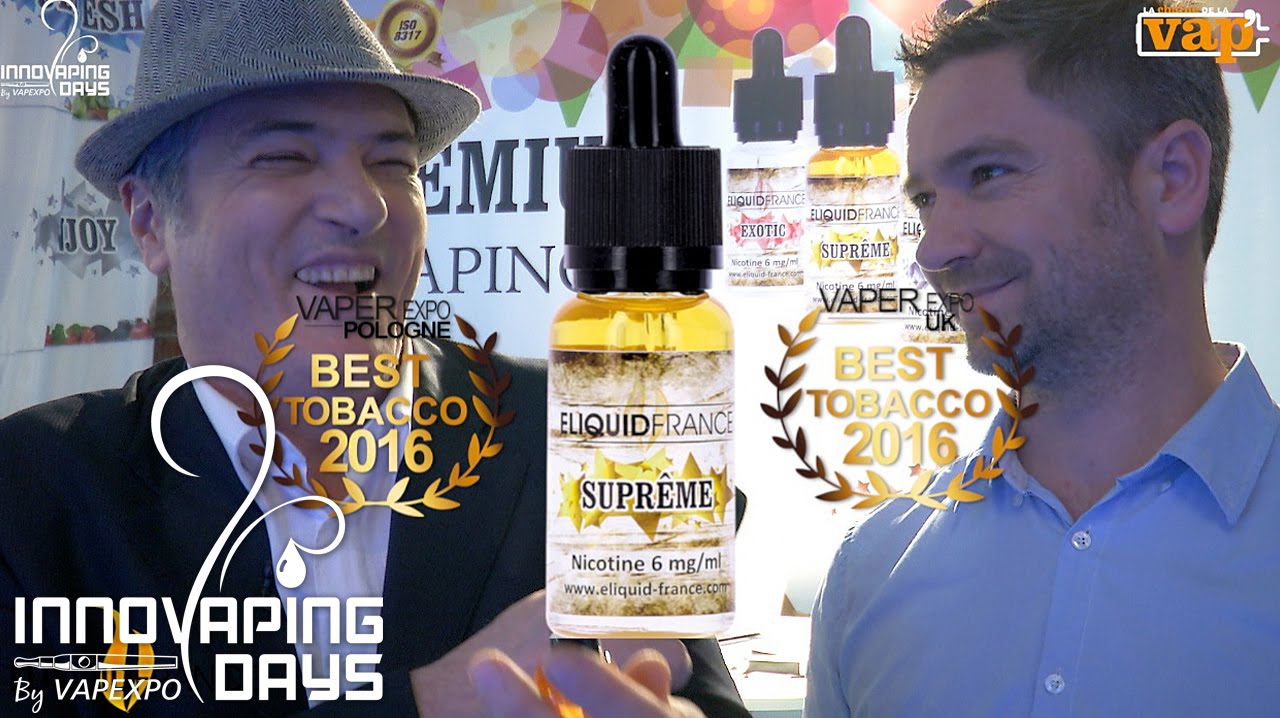 ELIQUID-FRANCE : 2 Awards pour le Supr&ecirc;me !