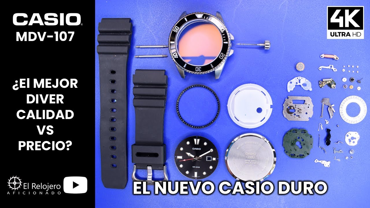 CASIO MDV-107 ¿Mejor que el MDV-106 Marlin Duro?