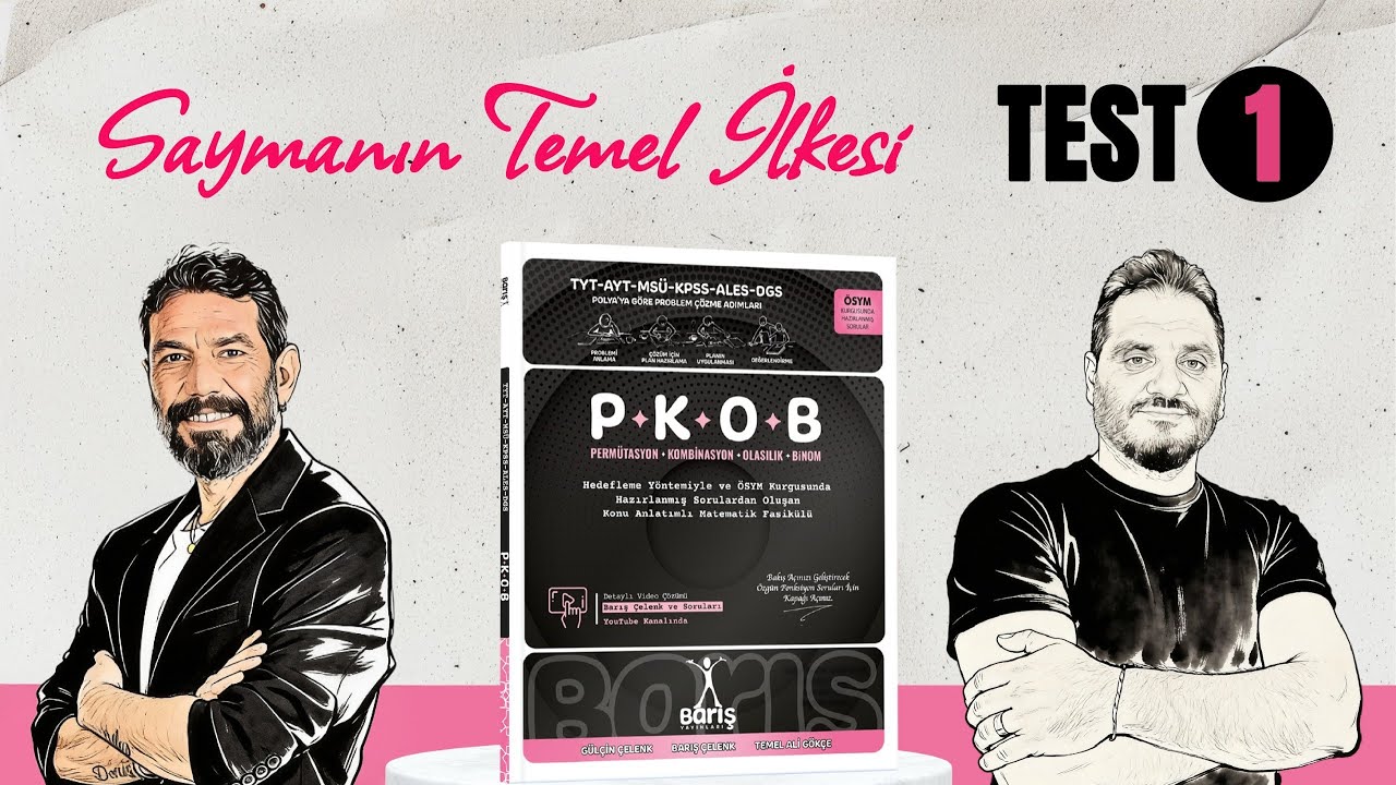 Saymanın Temel İlkesi - Test 1