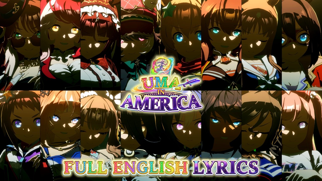 [4K/60 FPS] UMA IN AMERICA - FULL ver. English Lyrics (Concert Style MV)
