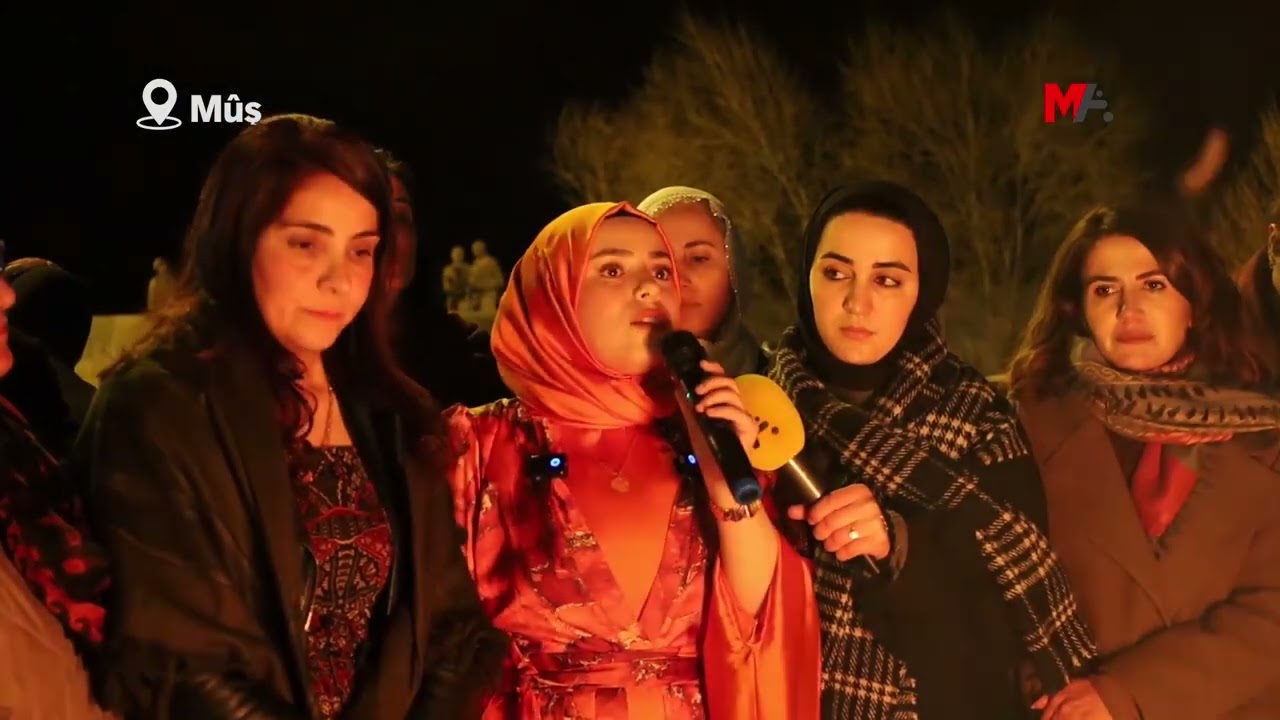 MÛŞ'TA NEWROZ ATEŞİ YAKILDI