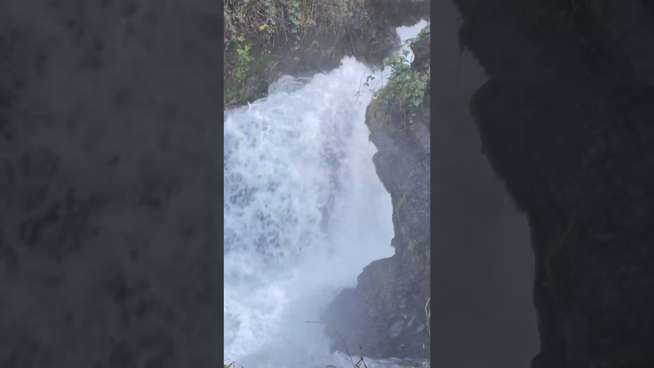 Tumwater falls in Tumwater, Washington