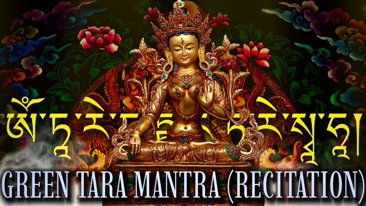 ☸Green Tara Mantra(1 hour)Om Tare Tuttare Ture Soha|Most Powerful Devi Mantra Recitation|Dolma