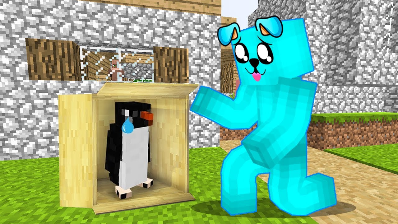 POMAGAM Biednemu Pingwinowi w Minecraft 🐧🐧