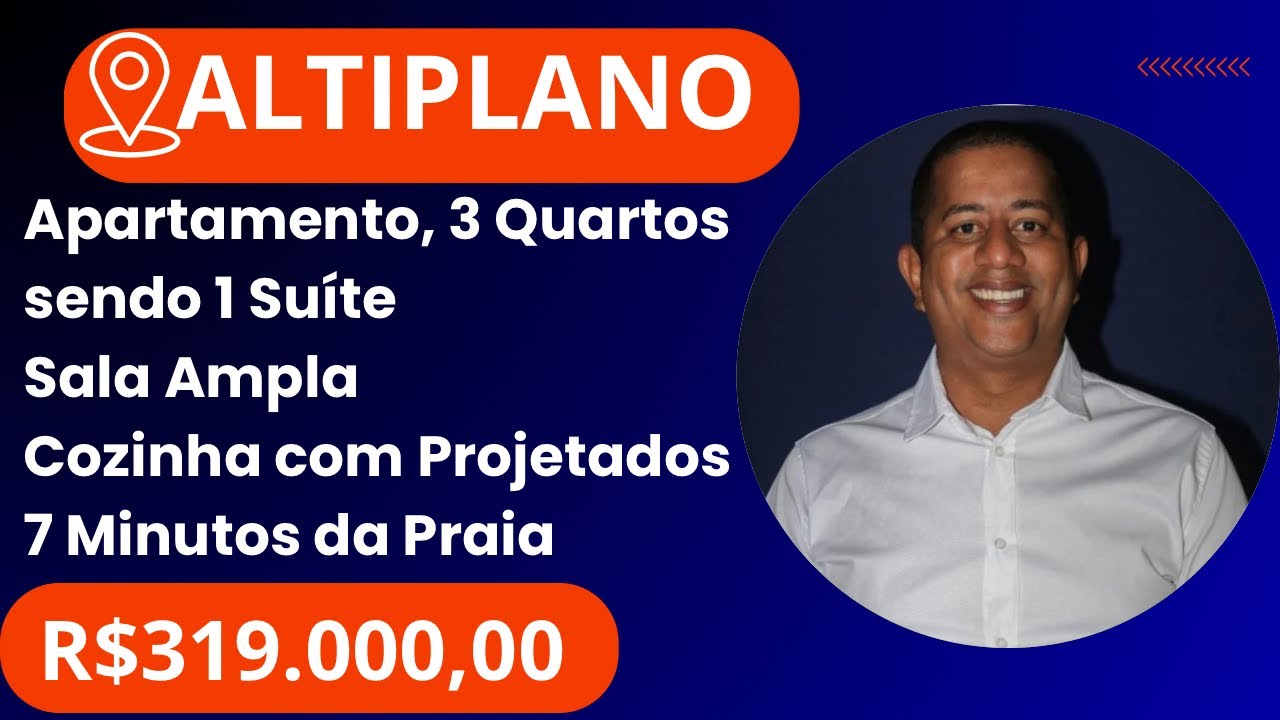 R$319 Mil - Apartamento à venda em João Pessoa-PB