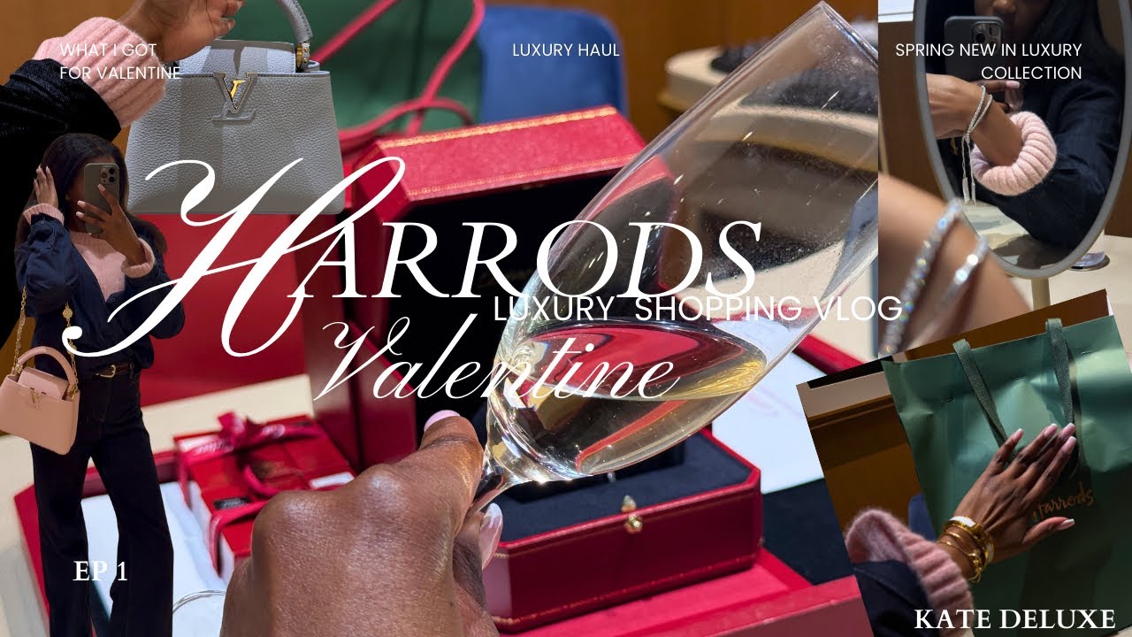Valentine’s Luxury Shopping Vlog 💘 New In Spring Designer Collection 2026| #luxurygoods #valentines