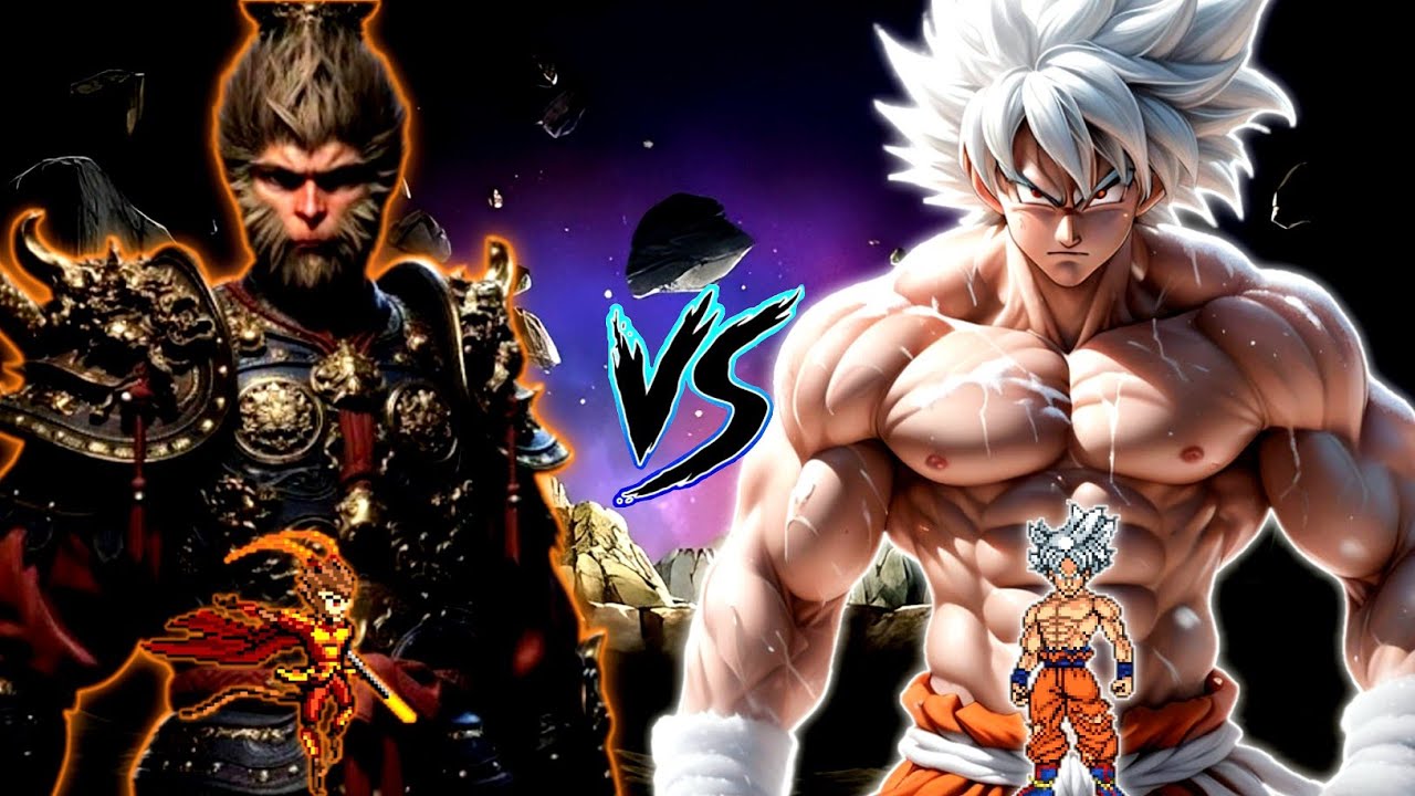 Monkey King (Sun Wukong) (New) VS Goku DBS V3.5 (all form) in Jump Force Mugen
