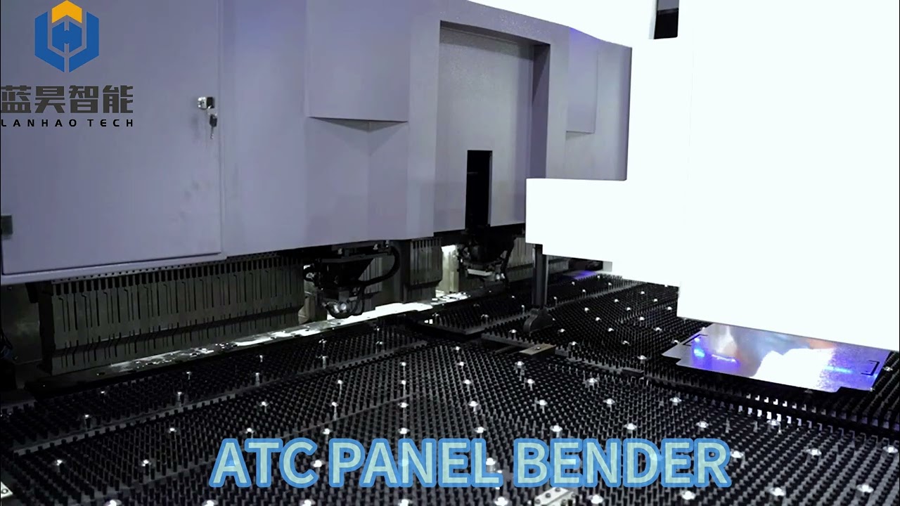Automatic Tooling Change Panel Bender With Standard Assistant Tooling #machine #bendingmachine