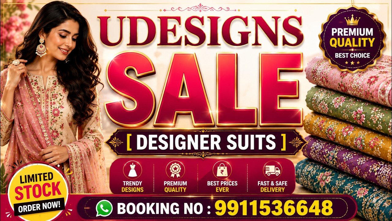 BRANDED SKD 750RS || UNSTITCHED SUITS SAREES & BLOUSES SALE || FABRIC MATERIAL