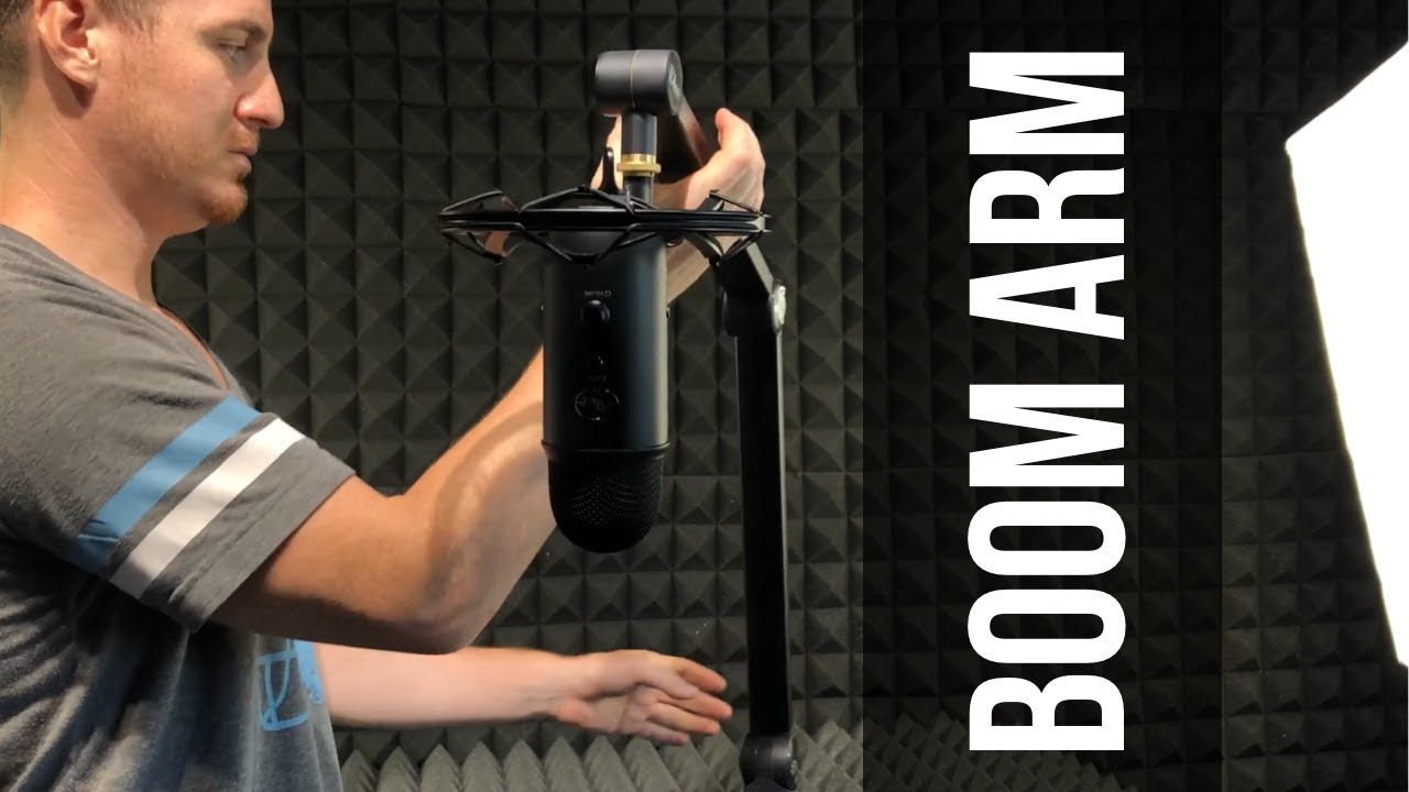 Yeti Compass Premium Microphone Boom Arm Set Up Guide