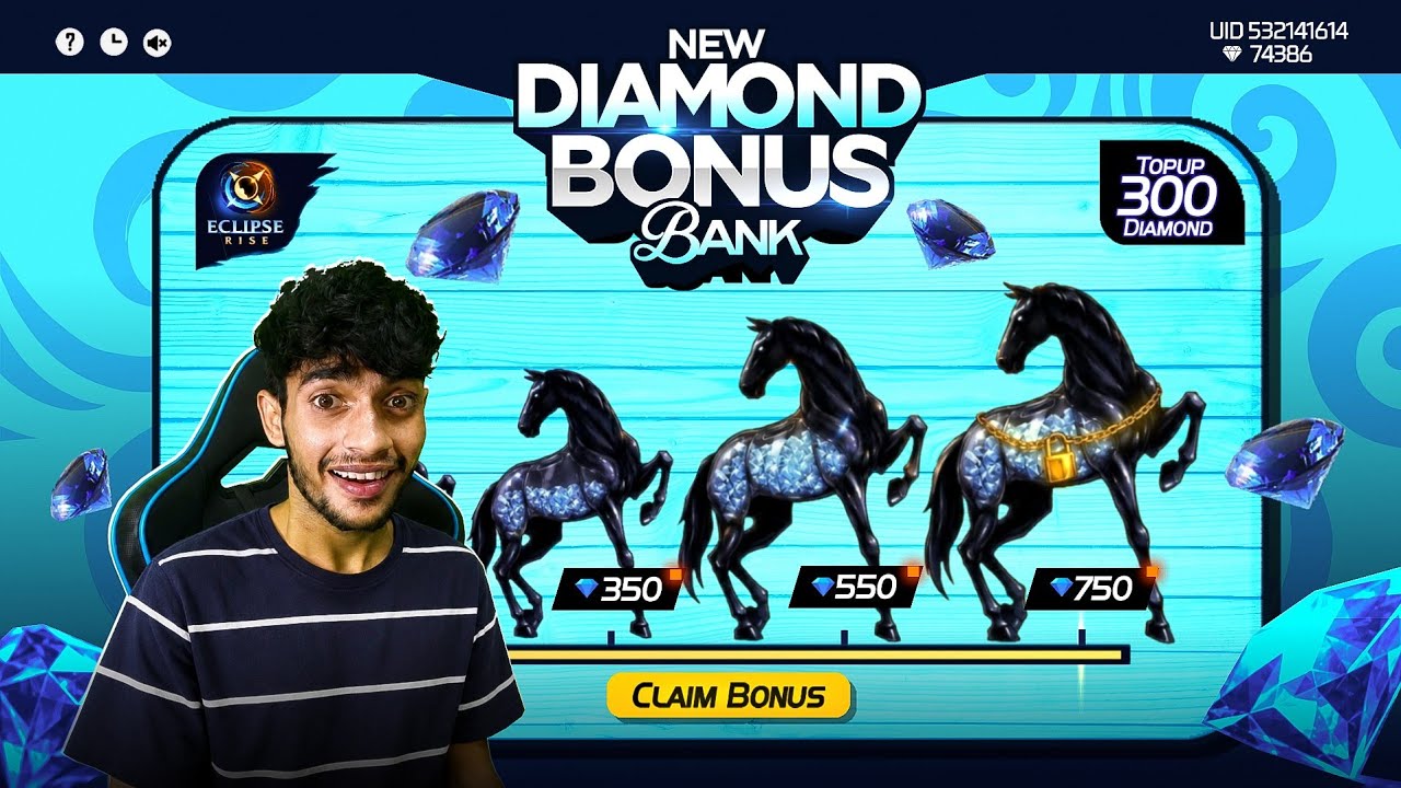 DIAMOND BONUS BANK 💎 Free Fire Max