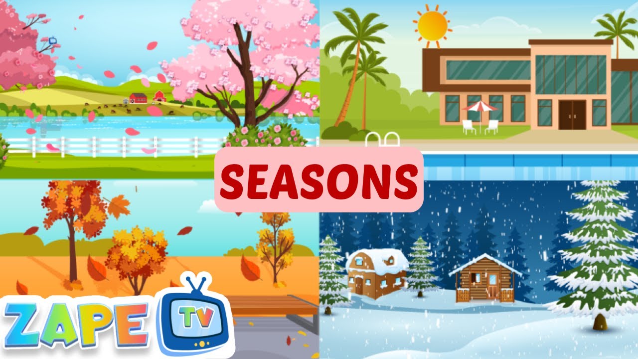 The Four Seasons Song for Kids | | Educational Music | Fun Learning | Zape TV