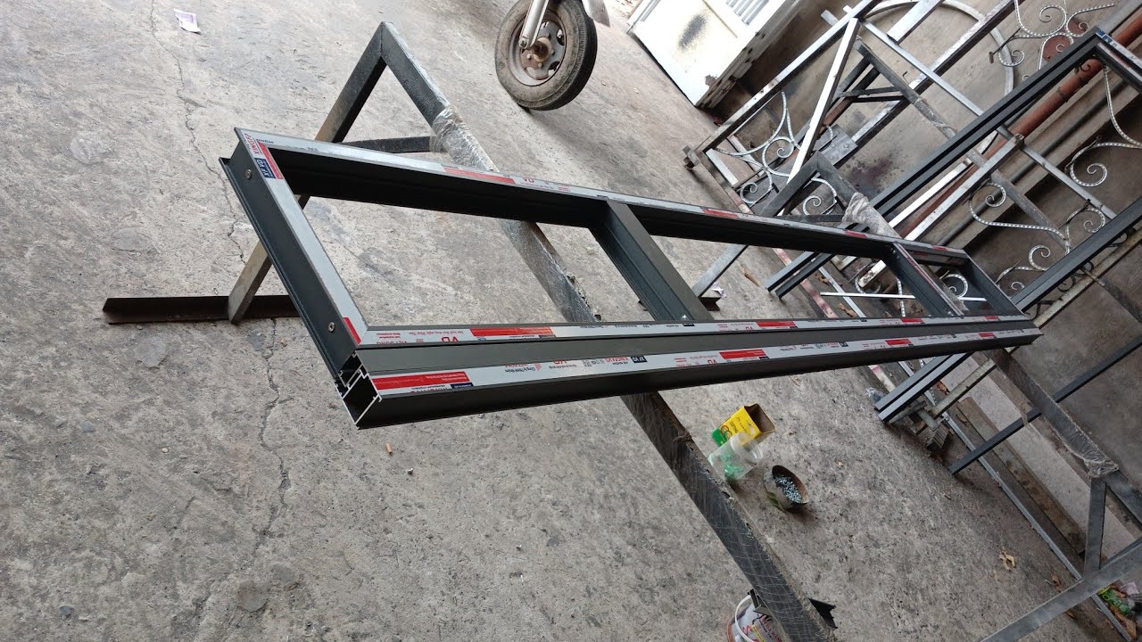 Cách làm Ô gió cho BỘ CỬA NHÔM XINGFA 4 cánh gấp GỌN/ptvl tập 193