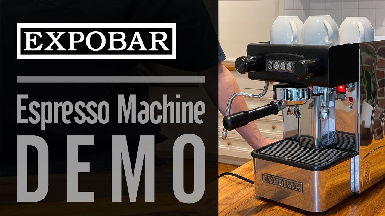 Espresso Resto demo of Expobar Office Control